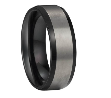 BLACK TUNGSTEN RINGS - Carbide CUSTOM | Wedding bands