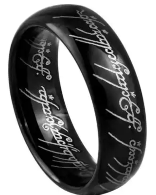 Lord of rings TUNGSTEN RINGS - Carbide CUSTOM | Wedding bands